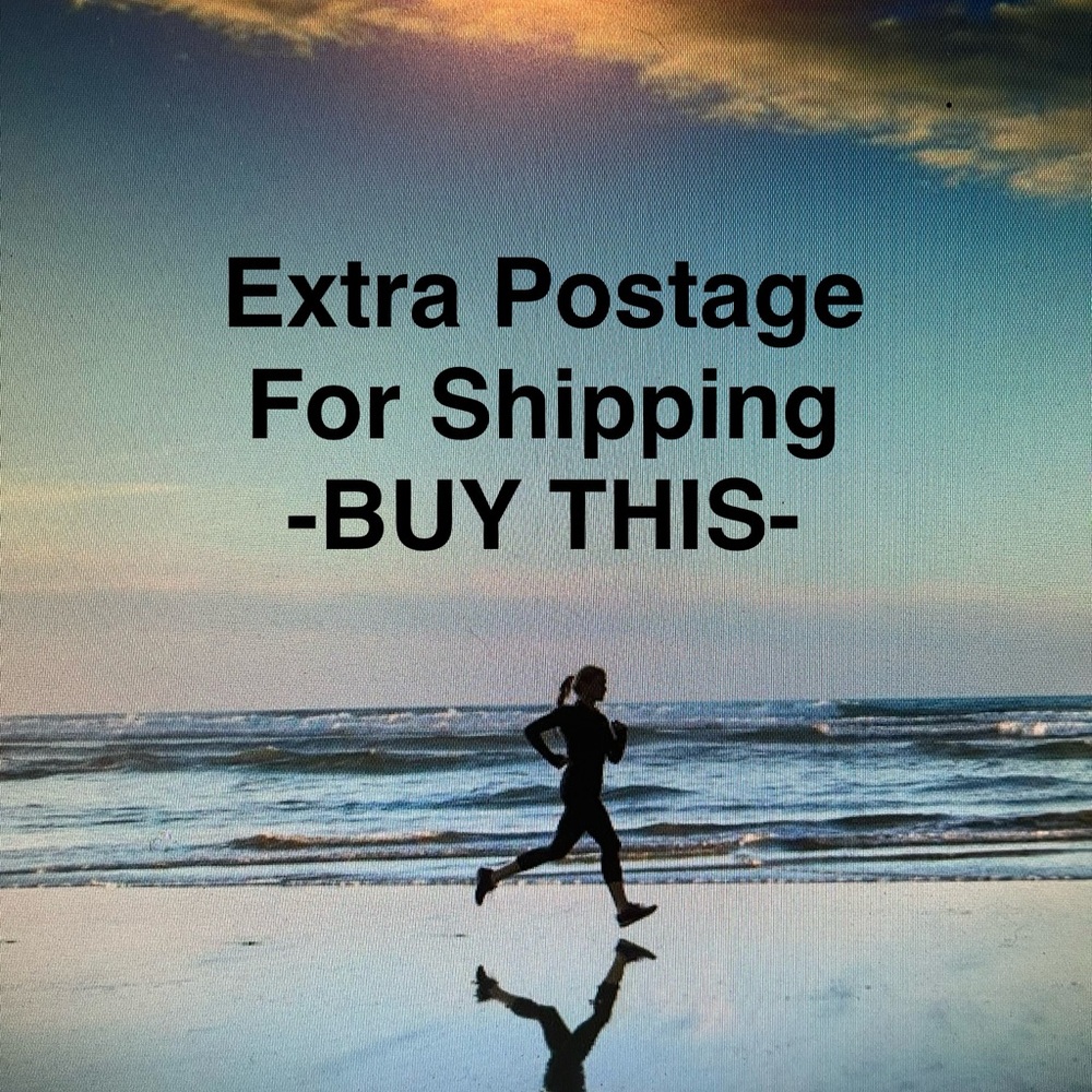 EXTRA POSTAGE LABEL for Shipping Over 5 pounds